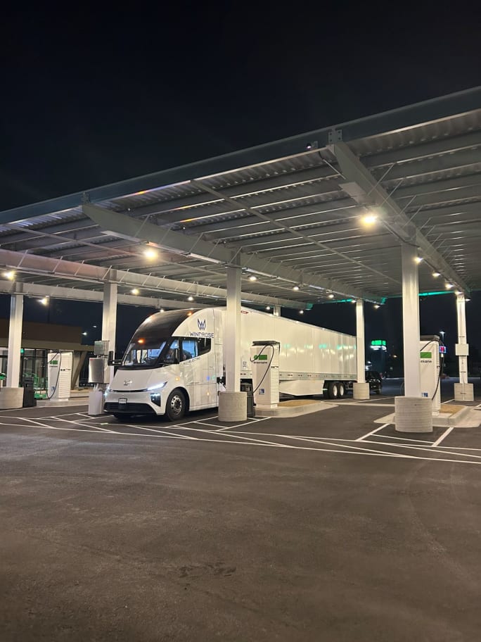 Windrose-Greenlane truck charging bundle.