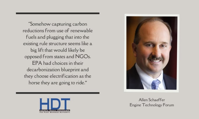 Allen Shaeffer, executive director, Engine Technology Forum.