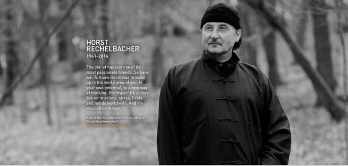 Industry Pays Tribute to Horst Rechelbacher, Aveda Founder