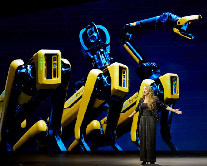 Hyundai robots at CES 2026.