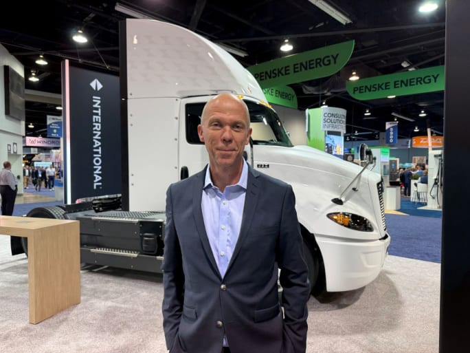 Mathias Carlbuam, president and CEO International Trucks.