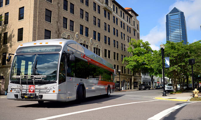 A graphic with a quote from Tavis Bader, Planner at JTA.