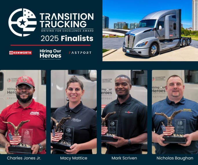 2025 “Transition Trucking: Driving for Excellence” award.