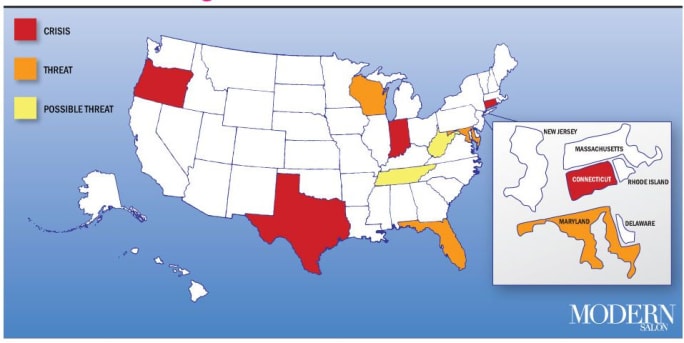 Is Your State Under Red Alert?
