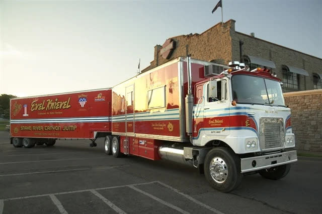 Evel Knievel Mack Truck.
