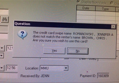 Photo courtesy of Bluebird Auto Rental Systems.