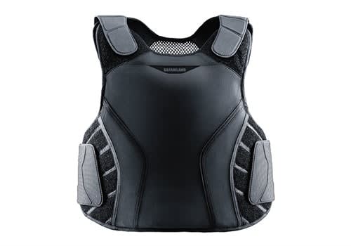 The SX package can fit any of Safariland's new collection of armor carriers, including the P1 (pictured).