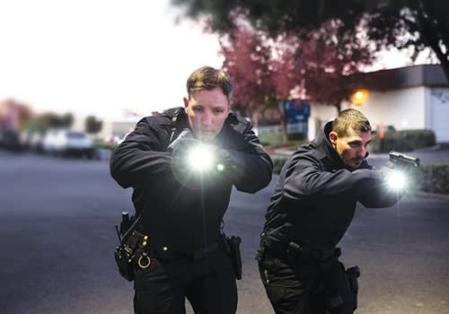 First Tactical Small and Medium TriTac Flashlights