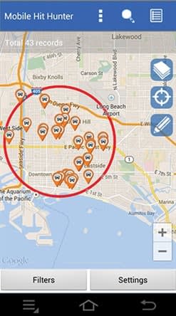 Two features of Vigilant Solutions' Mobile Companion app are Mobile Hit Hunter and facial recognition capabilities.