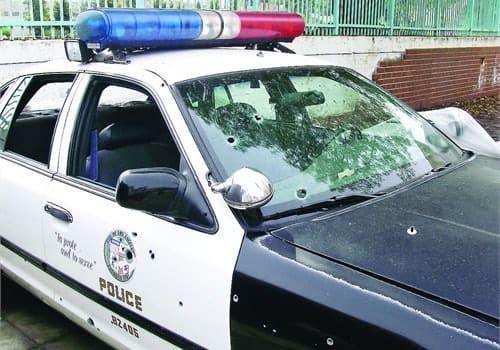 The major lesson learned from the North Hollywood Shootout was the need for rifles in law enforcement operations. Photo: Los Angeles Police Museum/David Fryar