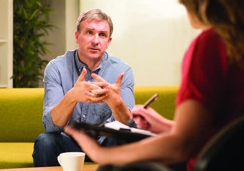 When you experience something that shakes you to your core, therapy is an important resource. (Photo: Getty Images)