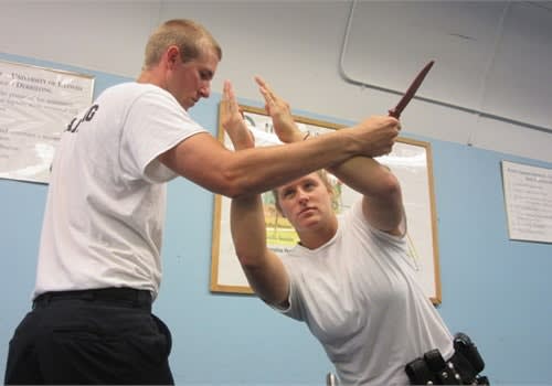 Photo: Officer Adam Baker, Aledo (Ill.) PD