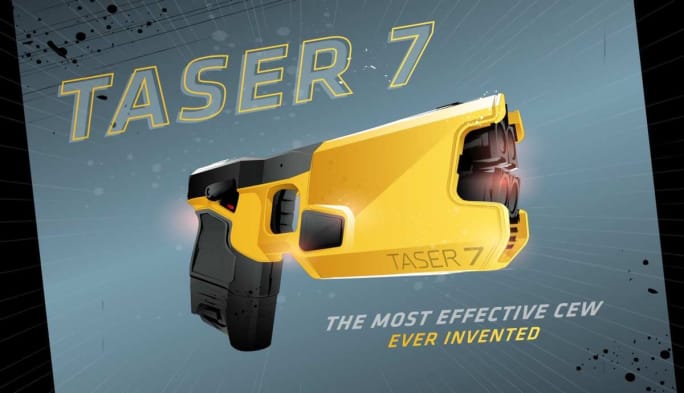 Axon designed its new TASER 7 to be the most effective CEW ever. [|CREDIT|]Photo: Axon