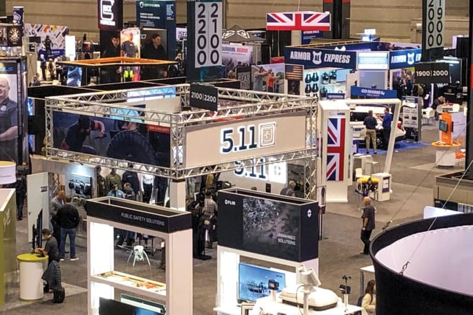 Overview of IACP 2019 show floor. [|CREDIT|]