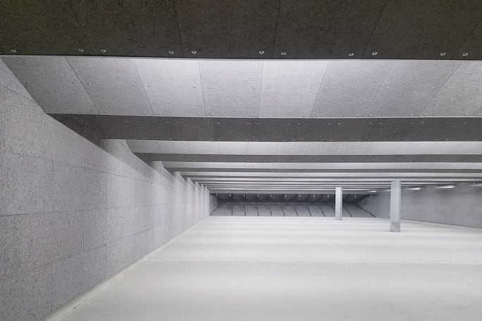 It’s important that shooting ranges meet all safety requirements or they could get shut down. This range completed by Troy Acoustics now contains the necessary improvements for proper noise control.[|CREDIT|]Photo: Troy Acoustics