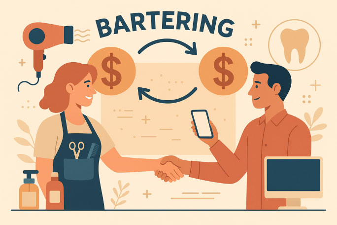 Bartering encourages sustainability through the repurposing of goods and services, supporting the so-called “circular economy.” It also builds relationships and encourages collaboration