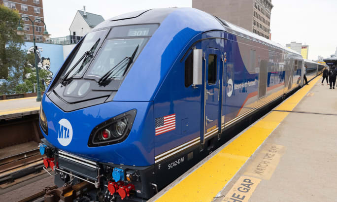An MTA Siemens Locomotive.