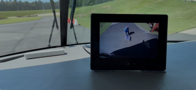 Shell Starship doorway camera screen. 