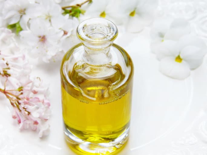 A bottle of oil