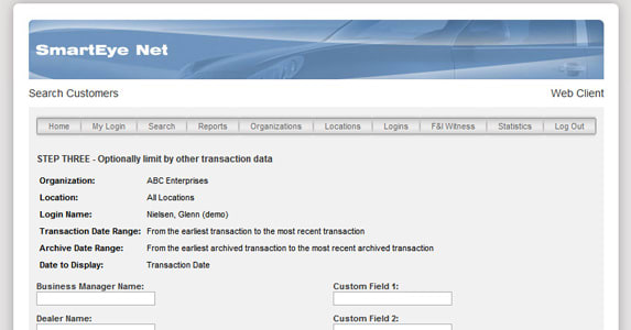 SmartEye Web Screenshot