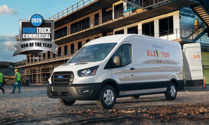 Ford Transit Wins Commercial Van of the Year