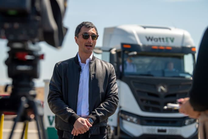  WattEV CEO Salim Youssefzadeh.
