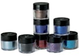 Young Nails’ Speed Clear, Imagination Art Color Acrylic Jet Black, Imagination Art Glitter Western Blue, Star Sand, Finish Gel, black and white acrylic paint