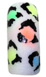 neon leopard- Step 3
