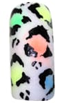 neon leopard - Step 4