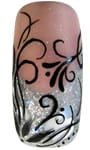 black filigree - Step 4