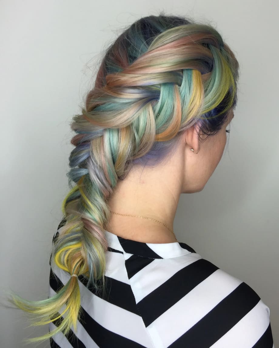Macaron Haircolor Formula and Step-by-Step by @shelleygregoryhair