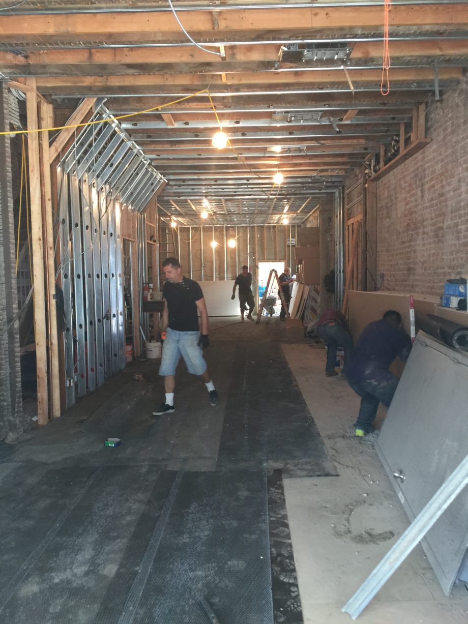 Construction Begins on Hair & Co BKLYN
