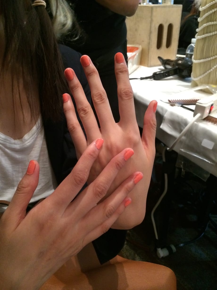 Backstage at NYFW Spring/Summer 2015