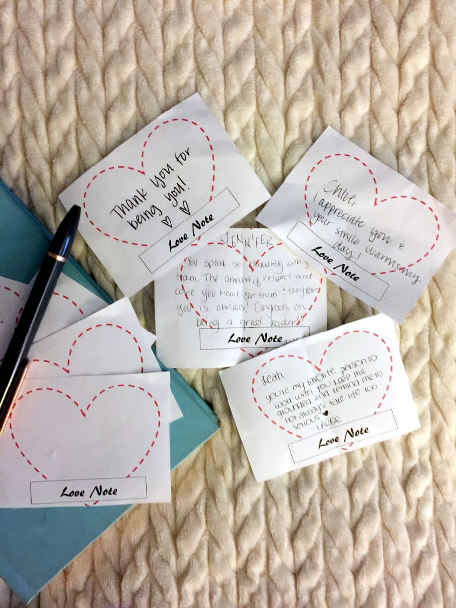 Building a Culture around the Momentum of Love Week