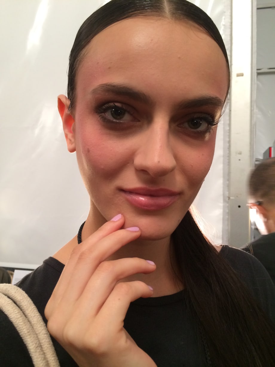 Backstage at NYFW Spring/Summer 2015