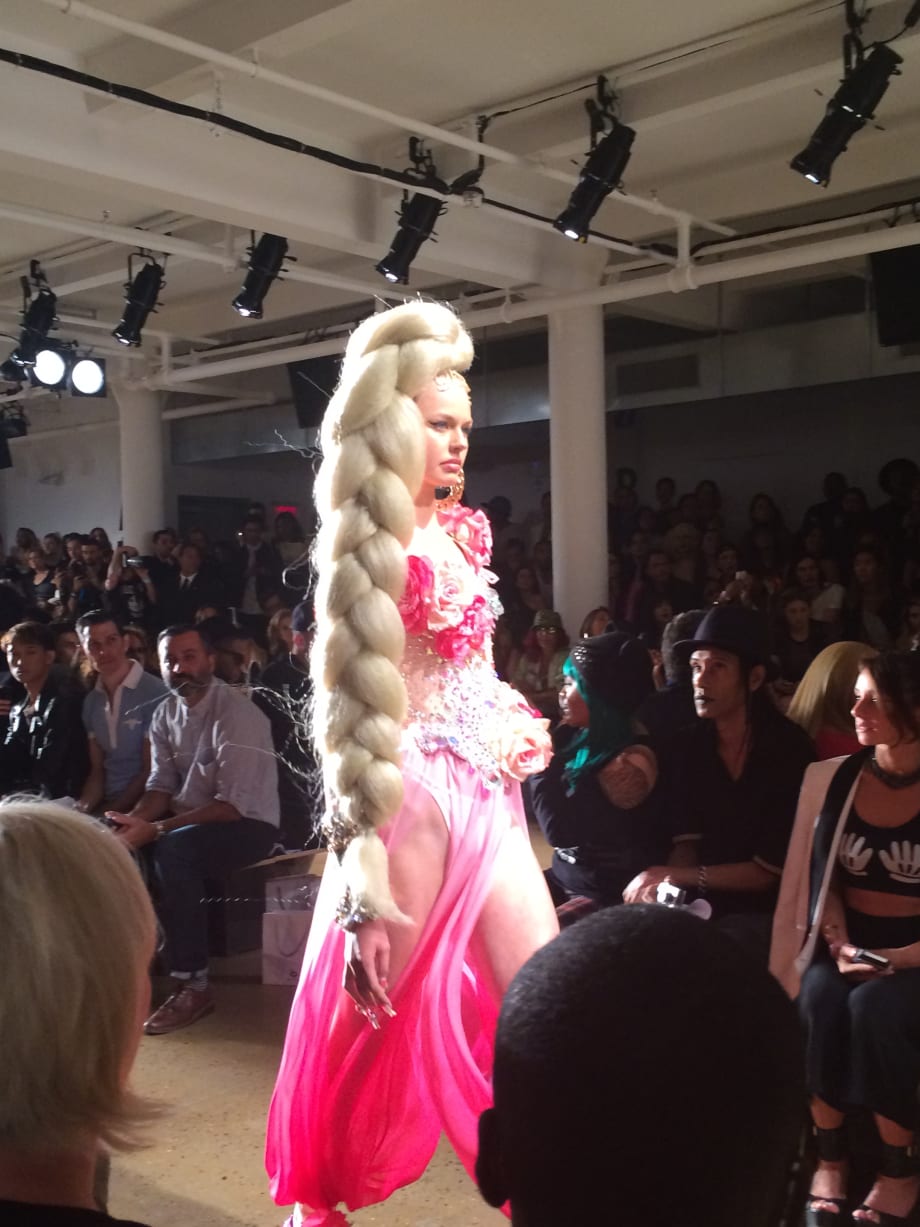Backstage at NYFW Spring/Summer 2015
