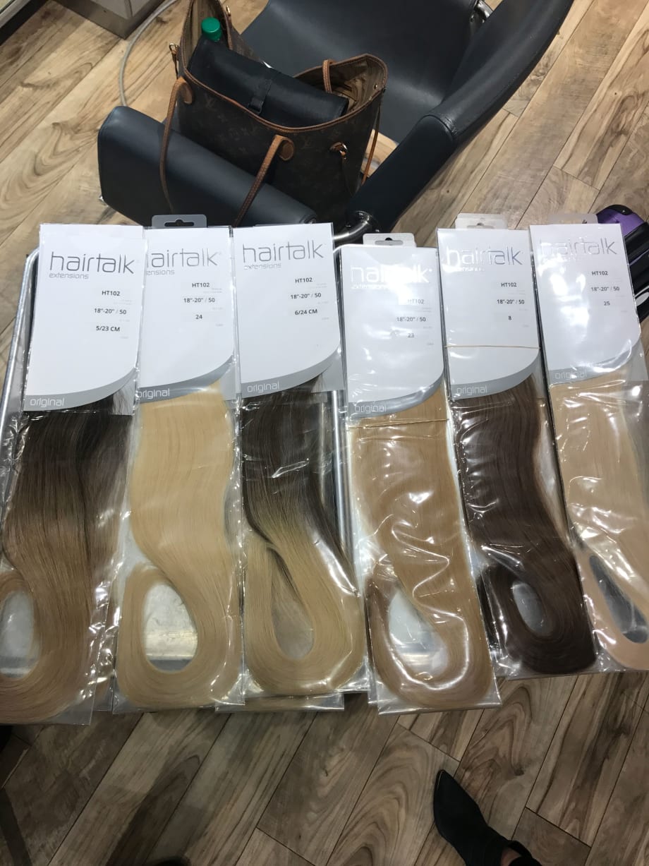 HOW-TO: Before and After Using Hairtalk Tape-In Extensions