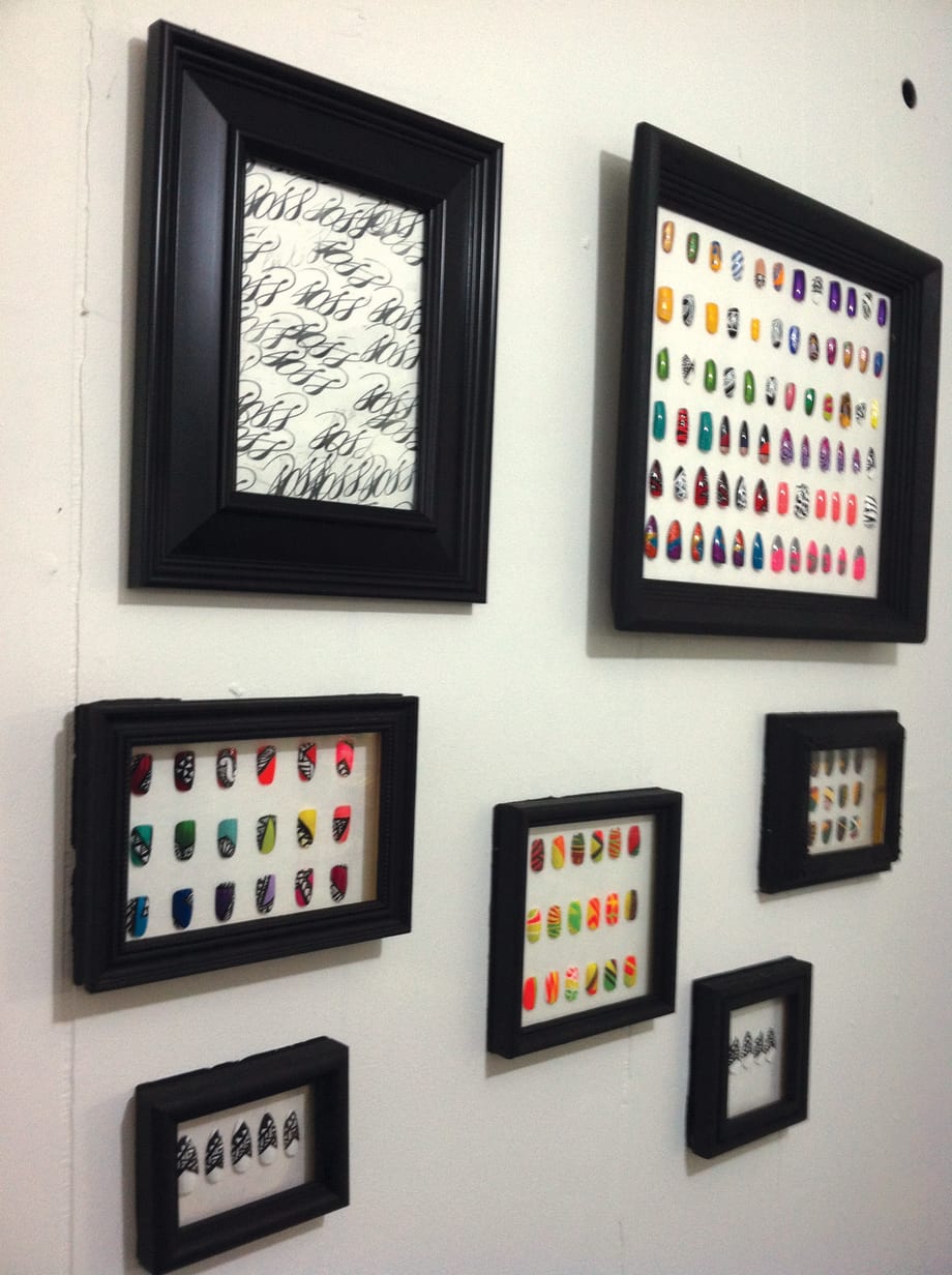Clever Nail Art Displays