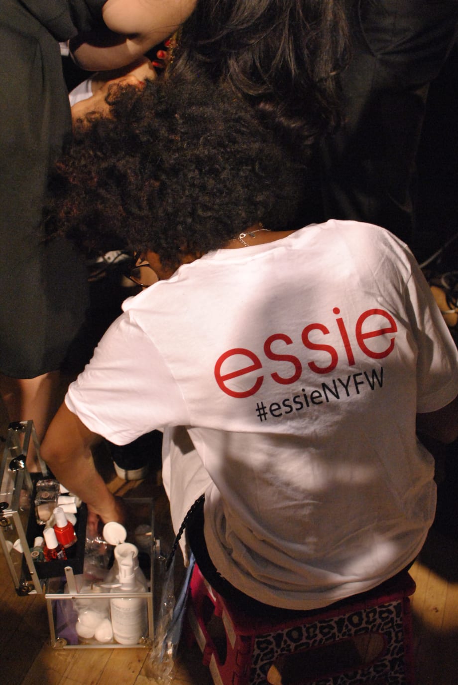 Backstage at NYFW Spring/Summer 2015