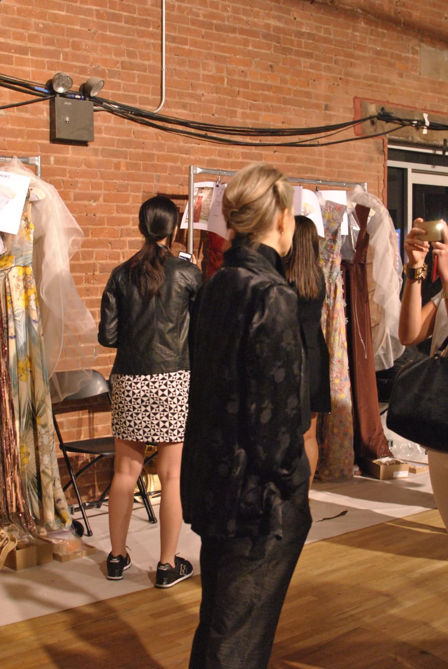 Backstage at NYFW Spring/Summer 2015