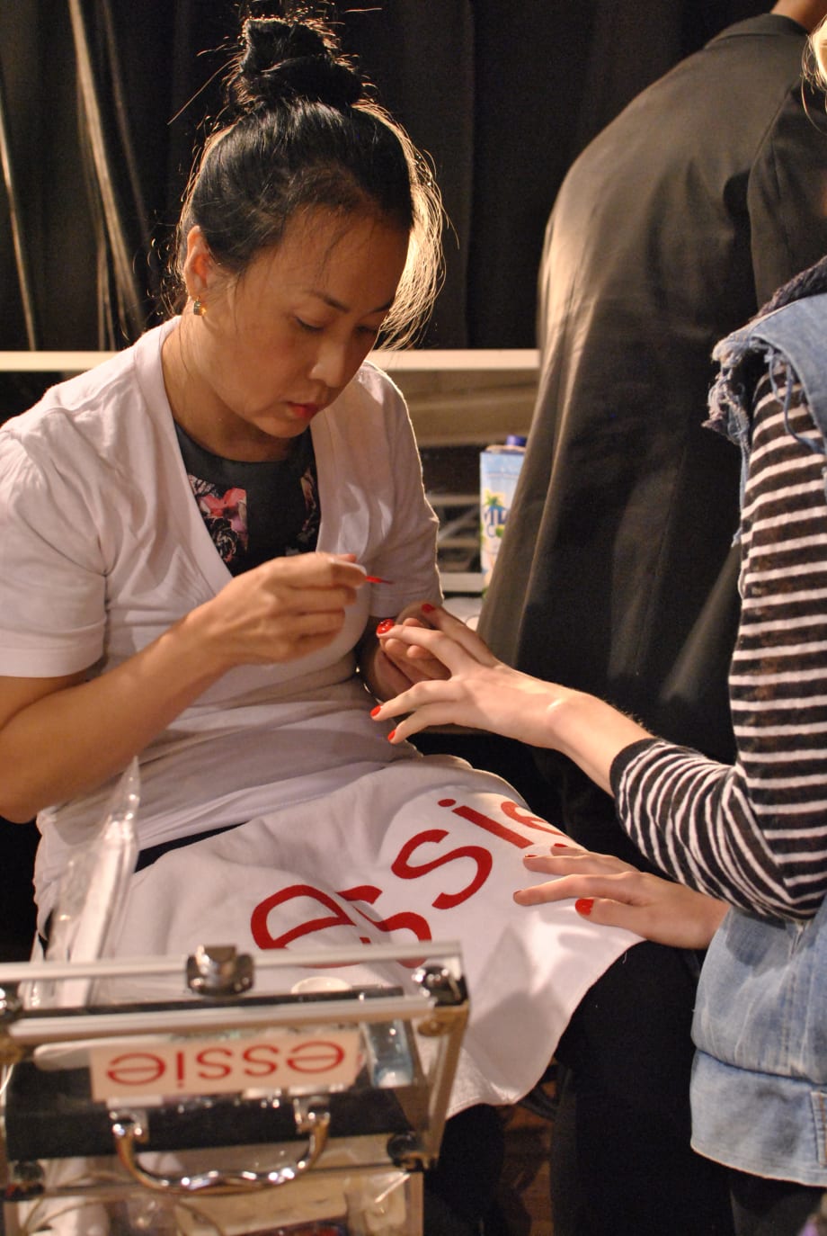 Backstage at NYFW Spring/Summer 2015