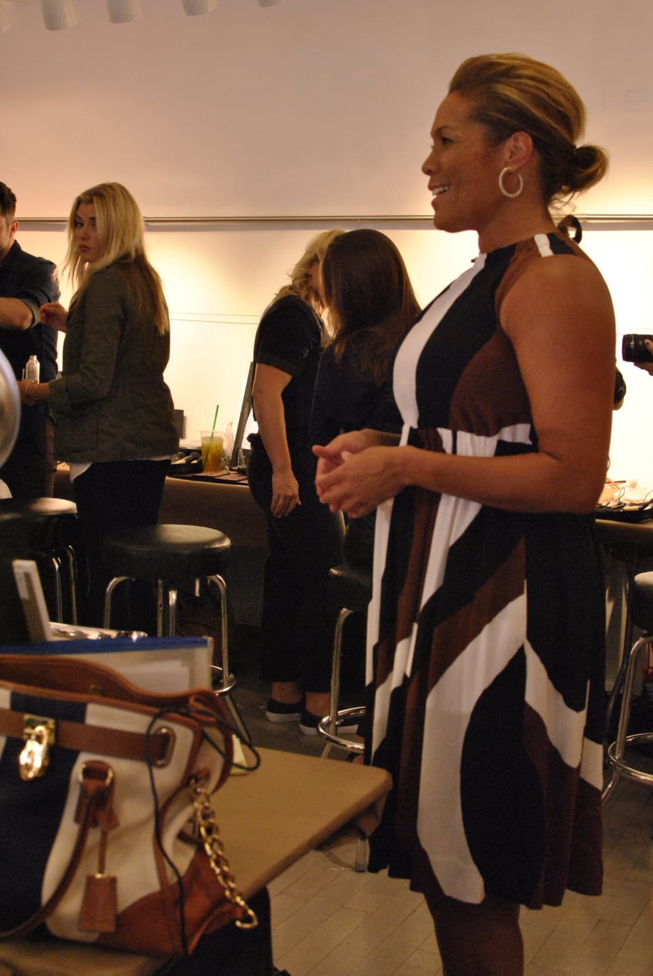 Backstage at NYFW Spring/Summer 2015