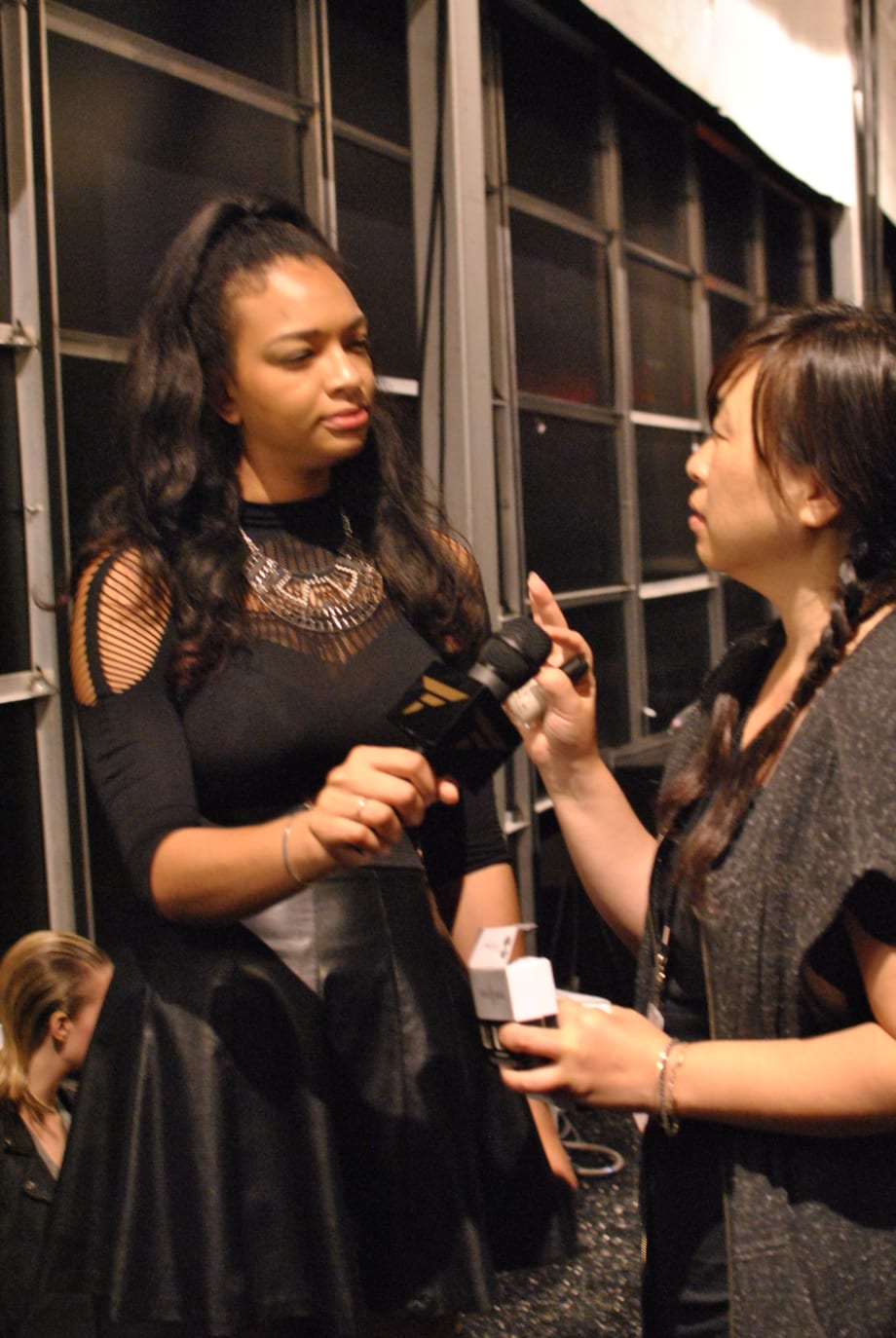 Backstage at NYFW Spring/Summer 2015