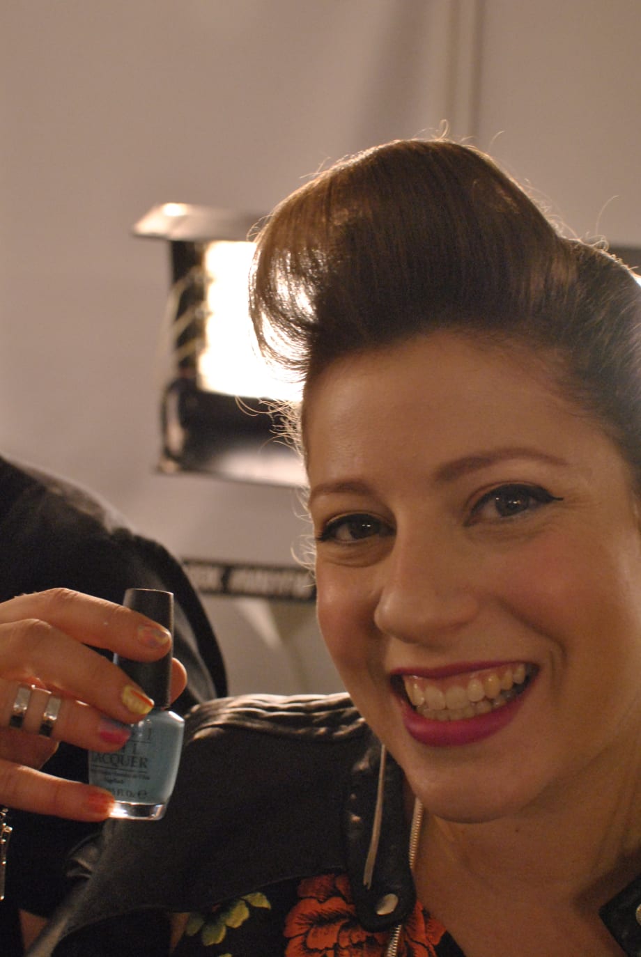 Backstage at NYFW Spring/Summer 2015