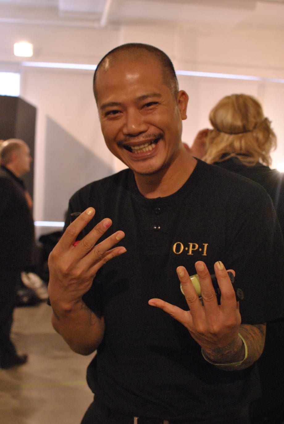 Backstage at NYFW Spring/Summer 2015