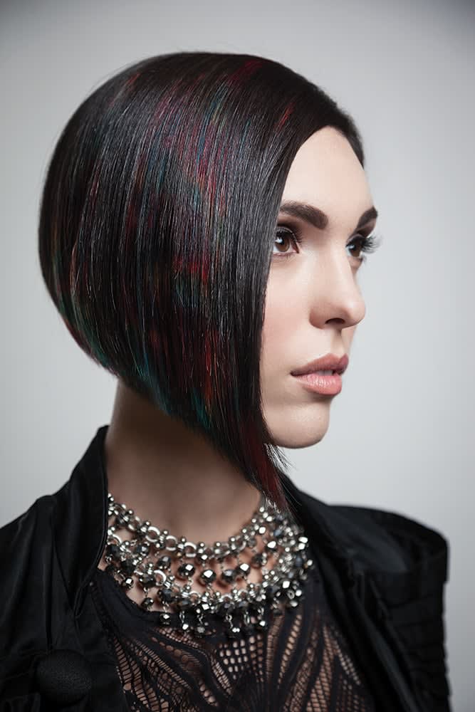 Color Melt, Oil Slick and Pastel Hair Color by CoCre8 Using L'ANZA