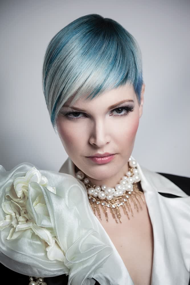 Color Melt, Oil Slick and Pastel Hair Color by CoCre8 Using L'ANZA