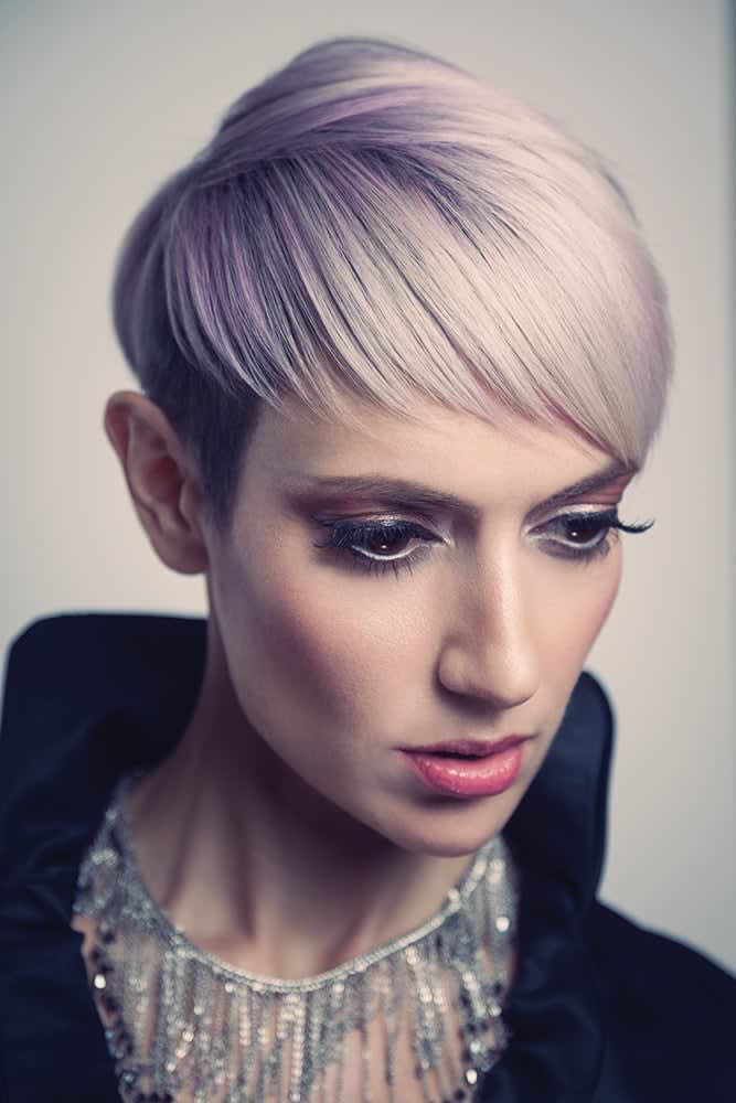 Color Melt, Oil Slick and Pastel Hair Color by CoCre8 Using L'ANZA
