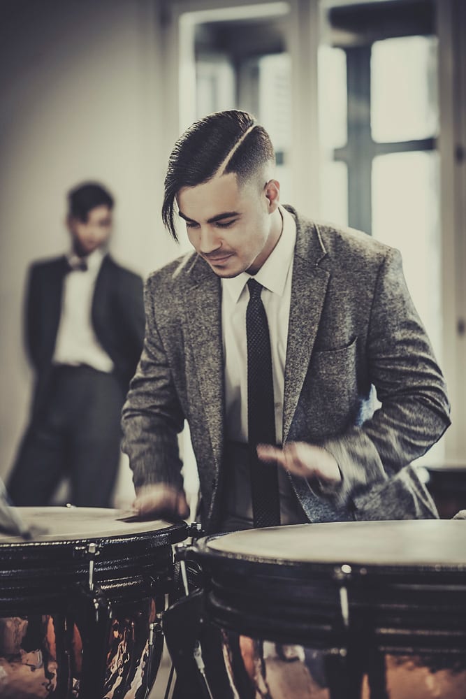 Latin Jazz Collection: A Modern Twist on Men's '50s Era Hairstyles