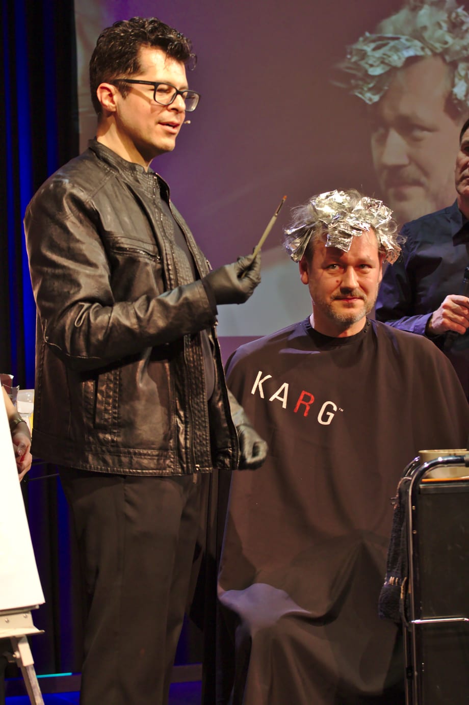 Sharing Hollywood Hair Color Secrets at the Karg Unplugged Show